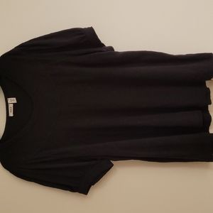 Wilt puff sleeve tee. Black. Size large